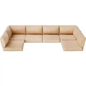 14 pcs Outdoor Cushions for Patio Furniture, 25.6"x25.6" Couch Cushion Replacement for 6-Seat Sectional Sofa Sets, Anti Slip & Splash-Proof Patio Cushions for Garden/Backyard/Porch(Khaki) 14 pcs Outdoor Cushions for Patio Furniture, 25.6"x25.6" Couch Cushion Replacement for 6-Seat Sectional Sofa Sets, Anti Slip & Splash-Proof Patio Cushions for Garden/Backyard/Porch(Khaki)