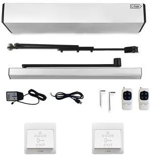 Electric Auto Door Opener with Extend Inswing Push Arm,Maximum Door Frame Depth of Auto Swing Door Opener Can be up to 12.99inch Including Door Thickness 1.57inch Electric Auto Door Opener with Extend Inswing Push Arm,Maximum Door Frame Depth of Auto Swing Door Opener Can be up to 12.99inch Including Door Thickness 1.57inch