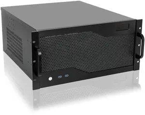 5U rackmount Server Chassis Support Liquid Cooling Compatibility up to Elevated 360mm Radiator, 1xPS2+1xSFX PSU (Black) 5U rackmount Server Chassis Support Liquid Cooling Compatibility up to Elevated 360mm Radiator, 1xPS2+1xSFX PSU (Black)