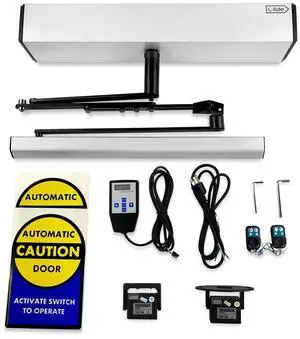 Auto Door Opener Olide-120B with 2-3/4'' Extend Spacer+2pcs Fire-Proof PIR Body Sensors Auto Door Opener Olide-120B with 2-3/4'' Extend Spacer+2pcs Fire-Proof PIR Body Sensors