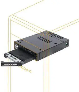 2 Bay M.2 PCIe 3.0/4.0 NVMe SSD Mobile Rack for External 3.5 Drive Bay | ToughArmor MB834M2K-B 2 Bay M.2 PCIe 3.0/4.0 NVMe SSD Mobile Rack for External 3.5 Drive Bay | ToughArmor MB834M2K-B