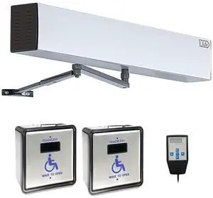 Contactless Door Opener,Handicap Door Opener Contactless Sensor Open with 2PCS Wired Square 4.5'' Handicap Sensor Switches Olide-513N Contactless Door Opener,Handicap Door Opener Contactless Sensor Open with 2PCS Wired Square 4.5'' Handicap Sensor Switches Olide-513N