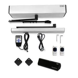 Smart RFID Automatic Door Opener for Robot,Auto Sensor and Open Door for Robot Items Delivery,No Touch Open Door Opener with Wireless RFID Tags and Receiver Smart RFID Automatic Door Opener for Robot,Auto Sensor and Open Door for Robot Items Delivery,No Touch Open Door Opener with Wireless RFID Tags and Receiver
