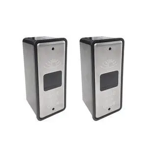 Contactless Door Opener Sensor Switch,2PCS Wired Narrow Stainless Steel Touchless Wave Sensor Switch for Touchless Automatic Door Opener Olide-514 Contactless Door Opener Sensor Switch,2PCS Wired Narrow Stainless Steel Touchless Wave Sensor Switch for Touchless Automatic Door Opener Olide-514