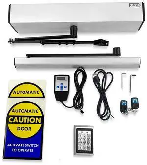 Electric Door Opener,Exterior Door Operator Automatic with Access Keypad Metal Waterproof Material for Max Heavy Duty Door Weight 264lbs Door Width 48" Electric Door Opener,Exterior Door Operator Automatic with Access Keypad Metal Waterproof Material for Max Heavy Duty Door Weight 264lbs Door Width 48"
