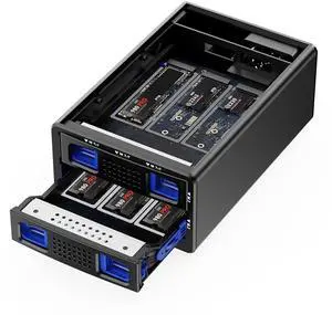 2*3 M / B+M Key M.2 NVMe Enclosure with Cooling Fan and USB A/C 3.2 Gen 2 (10Gbps), Hard Drive Enclosure Support 48TB(2*3*8TB 2230/2242/2260/2280/22110 SSDs) 2*3 M / B+M Key M.2 NVMe Enclosure with Cooling Fan and USB A/C 3.2 Gen 2 (10Gbps), Hard Drive Enclosure Support 48TB(2*3*8TB 2230/2242/2260/2280/22110 SSDs)