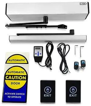 Automatic Door Opener Olide-120BS with 2pcs Waterproof Acrylic Hand Push Open Switch Automatic Door Opener Olide-120BS with 2pcs Waterproof Acrylic Hand Push Open Switch