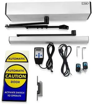 Olide-120B Handicap Low Energy Swing Door Operator with 1 PCS Stainless Steel Fail Security 550lbs Electric Strike Olide-120B Handicap Low Energy Swing Door Operator with 1 PCS Stainless Steel Fail Security 550lbs Electric Strike