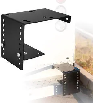 Black Bumper Vise Mount Heavy Duty Truck Vise Mount, Pre-Drilled, Adjustable Height, Easy Bolt-On Installation for Utility and Service Body Black Bumper Vise Mount Heavy Duty Truck Vise Mount, Pre-Drilled, Adjustable Height, Easy Bolt-On Installation for Utility and Service Body