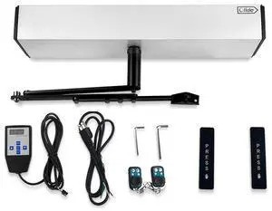 Exterior Swing Door Motor Automatic Olide-120B +Outswing Arm+2-3/4'' Extend Spacer+2pcs Wireless Push Switches Exterior Swing Door Motor Automatic Olide-120B +Outswing Arm+2-3/4'' Extend Spacer+2pcs Wireless Push Switches