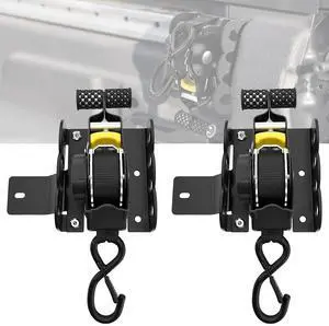 Retractable Ratchet Straps Compatible with 2022-2025 Ford Maverick | Compatible with 2022-2025 Ford Maverick,Auto Retract Design Replaces Factory Bed Straps for Quick Cargo Securing and Easy Use Retractable Ratchet Straps Compatible with 2022-2025 Ford Maverick | Compatible with 2022-2025 Ford Maverick,Auto Retract Design Replaces Factory Bed Straps for Quick Cargo Securing and Easy Use
