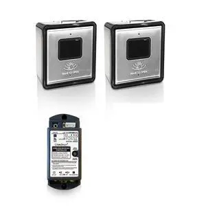Wireless Wave to Open Switch Touchless 2PCS Olide-512 Compatible for Automatic Door Opener and Receiver,with WIFI Function,Workable with Alexa&Google Assistant,Phone APP Wireless Wave to Open Switch Touchless 2PCS Olide-512 Compatible for Automatic Door Opener and Receiver,with WIFI Function,Workable with Alexa&Google Assistant,Phone APP