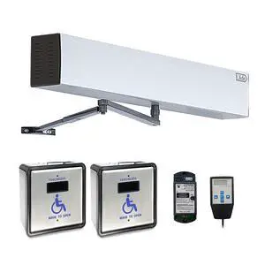 Handicap Door Opener Contactless Wireless Door Opener with 2pcs Touchless Wireless Wave Handicap Sensor Switches Olide-512N,Compatible for Alexa,Phone APP Control Available Handicap Door Opener Contactless Wireless Door Opener with 2pcs Touchless Wireless Wave Handicap Sensor Switches Olide-512N,Compatible for Alexa,Phone APP Control Available