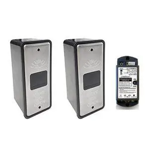 Wireless Wave Sensor Door Opener Switch,2PCS Wilress Narrow Stainless Steel Wave Sensor to Open Door Switch Olide-508 and High Stability Receiver,with WiFi Function Wireless Wave Sensor Door Opener Switch,2PCS Wilress Narrow Stainless Steel Wave Sensor to Open Door Switch Olide-508 and High Stability Receiver,with WiFi Function