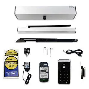 Automatic Swing Door,Smart WiFi Wireless Door Opener with Wireless Access Keypad and Stainless Steel 550lbs Fail Safety Stainless Steel Electric Strike for Office Door,Home Door Automatic Swing Door,Smart WiFi Wireless Door Opener with Wireless Access Keypad and Stainless Steel 550lbs Fail Safety Stainless Steel Electric Strike for Office Door,Home Door
