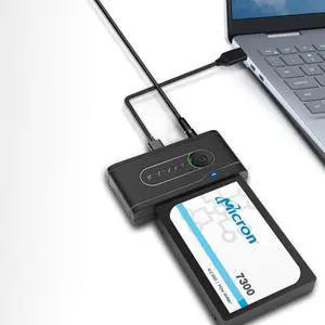 USB 3.2 Gen 2 (10Gbps) to U.2 NVMe SSD Thunderbolt 4 Port Compatible Reader Adapter with USB-C+A Cables | EZ-Adapter Ex MB931U-1VB R1 USB 3.2 Gen 2 (10Gbps) to U.2 NVMe SSD Thunderbolt 4 Port Compatible Reader Adapter with USB-C+A Cables | EZ-Adapter Ex MB931U-1VB R1