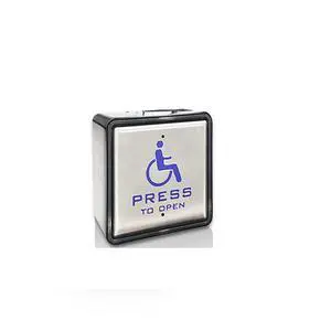 Handicap Door Access Wired Stainless Steel Push Button 4-1/2''(L) x4-1/2''(W) Olide-510 Without Receiver Handicap Door Access Wired Stainless Steel Push Button 4-1/2''(L) x4-1/2''(W) Olide-510 Without Receiver