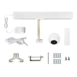 Automatic Skylight Single Chain Window Opener with Wireless Rain Sensor,Smart WiFi Window Motor Compatible for Alexa,Google Home,TUYA APP,Max. Travelling Distance 11.81inch Automatic Skylight Single Chain Window Opener with Wireless Rain Sensor,Smart WiFi Window Motor Compatible for Alexa,Google Home,TUYA APP,Max. Travelling Distance 11.81inch