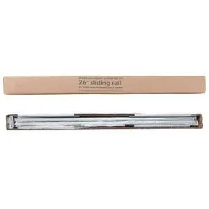 26" Ball Bearing Sliding Rail Universal Design Support 2U,3U,4U,5U Chassis, 3 fix Holes Bracket x4pcs, 4 fix Holes Bracket x 2pcs NOT Support hotswap Chassis 26" Ball Bearing Sliding Rail Universal Design Support 2U,3U,4U,5U Chassis, 3 fix Holes Bracket x4pcs, 4 fix Holes Bracket x 2pcs NOT Support hotswap Chassis