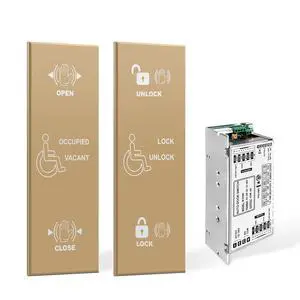 Accessible Restroom Switch for Automatic Door Opener,Hardwired Touchless Sensor Open Restroom Panels for Washroom,Toilet,Bathroom,Restroom with Emergency Opening and Emergency Locking Function Accessible Restroom Switch for Automatic Door Opener,Hardwired Touchless Sensor Open Restroom Panels for Washroom,Toilet,Bathroom,Restroom with Emergency Opening and Emergency Locking Function