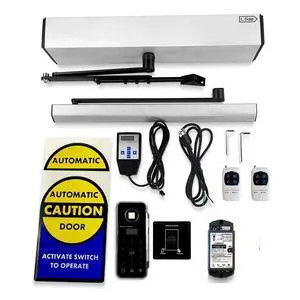 Doors Opener Automatic with 2.4G Wireless Code Wireless Fingerprint Access Control Reader and Square Wireless Hand Sensor Switch 120B,WiFi Funtion Available Doors Opener Automatic with 2.4G Wireless Code Wireless Fingerprint Access Control Reader and Square Wireless Hand Sensor Switch 120B,WiFi Funtion Available
