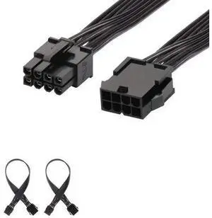 Vszerda 8 Pin PCI Express Power Extension Cable (2 Pack), Durable PCIe Power Extension Cable, 12 inch Vszerda 8 Pin PCI Express Power Extension Cable (2 Pack), Durable PCIe Power Extension Cable, 12 inch