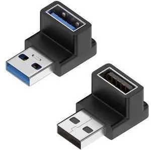 Vszerda 90 Degree USB 3.1 Adapter,UpDown USB A Male to Female Adapter for PC,Laptop,USB A Charger and More USB Devices (UpDown) Vszerda 90 Degree USB 3.1 Adapter,UpDown USB A Male to Female Adapter for PC,Laptop,USB A Charger and More USB Devices (UpDown)