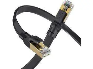 Cat 8 Ethernet Cable 16.4 ft, Flat Ethernet Cable Internet Cable LAN Cable High Speed Ethernet Cables - Faster Than Cat7/Cat 6e Ethernet Cable Cat 8 Ethernet Cable 16.4 ft, Flat Ethernet Cable Internet Cable LAN Cable High Speed Ethernet Cables - Faster Than Cat7/Cat 6e Ethernet Cable