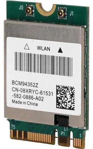 Vszerda Wireless Network Card BCM94352Z Wireless Dual Band WiFi Card NGFF M.2 Bluetooth4.0 802.11ac WLAN Adapter with Antenna (2 Built-in Antennas) Vszerda Wireless Network Card BCM94352Z Wireless Dual Band WiFi Card NGFF M.2 Bluetooth4.0 802.11ac WLAN Adapter with Antenna (2 Built-in Antennas)