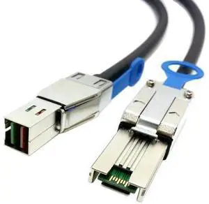 Vszerda Mini SAS SFF-8088 to SFF-8644 High Density HD Data Server Raid Cable 0.5M Vszerda Mini SAS SFF-8088 to SFF-8644 High Density HD Data Server Raid Cable 0.5M