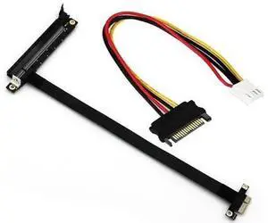 Vszerda PCIE 1X TO 16X Flexible Extension Cable PCI Express 1 to 16 X Adapter PCIE Riser Card Extender SATA to IDE 4Pin Power for Mining Vszerda PCIE 1X TO 16X Flexible Extension Cable PCI Express 1 to 16 X Adapter PCIE Riser Card Extender SATA to IDE 4Pin Power for Mining