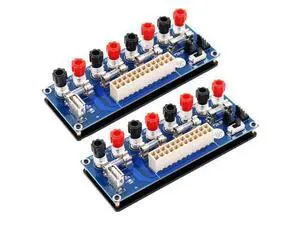 Vszerda 2pcs 20/24Pins ATX Benchtop Power Adapter Board with USB 5V Port Computer ATX Power Supply Breakout Adapter Module (Blue) Vszerda 2pcs 20/24Pins ATX Benchtop Power Adapter Board with USB 5V Port Computer ATX Power Supply Breakout Adapter Module (Blue)