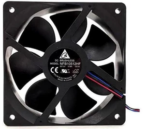 NFB10512HF Delta 12V 105mm Fan, 12V 0.39A 10532 3-Wire Projector Cooling Fan NFB10512HF Delta 12V 105mm Fan, 12V 0.39A 10532 3-Wire Projector Cooling Fan