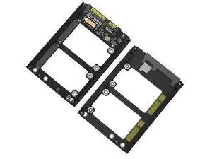 Vszerda FOR mSATA to SATA Adapter Riser Dual mSATA SSD To 2.5" SATA3.0 6Gbps Adapter Card With Metal Case Socket Enclosure mSATA SSD Adapter Vszerda FOR mSATA to SATA Adapter Riser Dual mSATA SSD To 2.5" SATA3.0 6Gbps Adapter Card With Metal Case Socket Enclosure mSATA SSD Adapter