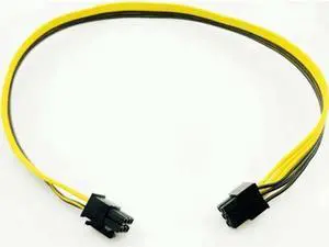 Vszerda 10PCS 6Pin Power Supply Cable Adapter PCIe PCI-Express Extension Cable 6 Pin Male to Male Cables 18AWG Line for BTC Mining Miner Vszerda 10PCS 6Pin Power Supply Cable Adapter PCIe PCI-Express Extension Cable 6 Pin Male to Male Cables 18AWG Line for BTC Mining Miner