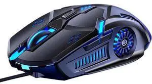 Vszerda Wired USB Mouse Silent 6 Keys Mouse Gaming Mice 3200DPI Optical Gamer Mouse 7colors LED Backlit and Ergonomics Design For Computer Laptop Gaming Mice Office Mouse Vszerda Wired USB Mouse Silent 6 Keys Mouse Gaming Mice 3200DPI Optical Gamer Mouse 7colors LED Backlit and Ergonomics Design For Computer Laptop Gaming Mice Office Mouse