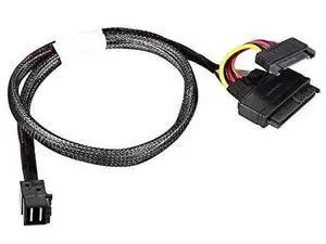 Vszerda 50CM HD Mini-SAS(SFF-8643) to U.2 (SFF-8639) NVMe SSD Cable Vszerda 50CM HD Mini-SAS(SFF-8643) to U.2 (SFF-8639) NVMe SSD Cable