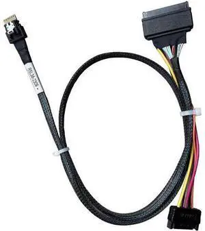 PCIe Gen4 4X to . Adapter,- 38P to - 68P Cable with Power, 75CM PCIe Gen4 4X to . Adapter,- 38P to - 68P Cable with Power, 75CM