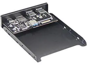USB 3.0 SD/Micro SD/TF 3.5" Internal Card Reader w/ USB 3.1 Gen 1 Type C + 2 x USB 3.0 Port Hub Front Panel USB 3.0 SD/Micro SD/TF 3.5" Internal Card Reader w/ USB 3.1 Gen 1 Type C + 2 x USB 3.0 Port Hub Front Panel