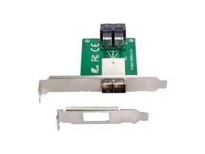 Vszerda Dual Ports Mini SAS HD SFF-8644 to Internal SAS HD SFF-8643 PCBA Female Adapter with Low Profile Bracket Vszerda Dual Ports Mini SAS HD SFF-8644 to Internal SAS HD SFF-8643 PCBA Female Adapter with Low Profile Bracket
