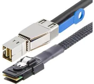 MINI SAS HD to MINI SAS 36PIN Adapter Cable SFF-8644 to SFF-8087 Server Hard Disk Cable 12Gbps 10TF/3M MINI SAS HD to MINI SAS 36PIN Adapter Cable SFF-8644 to SFF-8087 Server Hard Disk Cable 12Gbps 10TF/3M