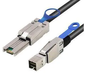 External Mini SAS HD SFF-8644 to SFF-8088 Cable, 6 Gbps, 2M/6.6FT, 2 PACK External Mini SAS HD SFF-8644 to SFF-8088 Cable, 6 Gbps, 2M/6.6FT, 2 PACK