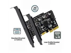 Vszerda Card USB 3.2 Gen2 Type-C 20Gbps USB-C to PCI-E 4X Express Adapter for Desktop Motherboard Vszerda Card USB 3.2 Gen2 Type-C 20Gbps USB-C to PCI-E 4X Express Adapter for Desktop Motherboard