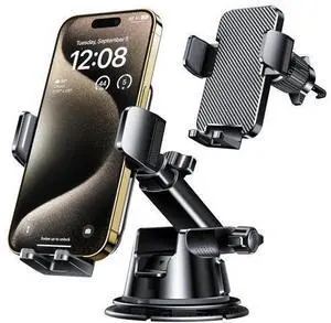 Dash Mounted Holders Phone Holders for Your Car Phone Mount for Car Windshield Dashboard Air Vent Universal Desk Mounts Hands Free Automobile Cell Phone Holder Fit for iPhone Smartphone Dash Mounted Holders Phone Holders for Your Car Phone Mount for Car Windshield Dashboard Air Vent Universal Desk Mounts Hands Free Automobile Cell Phone Holder Fit for iPhone Smartphone