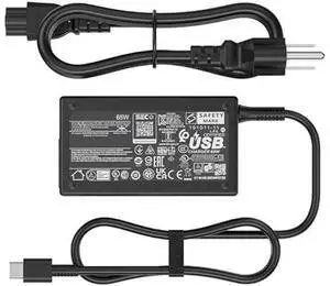 65W Laptop USB-C Charger Compatible with HP EliteBook x360 1040 630 745 835 840 G9 845 860 G10 HP Elite x2 1012 G2 G4 G8 ProBook 440 450 455 460 Hp Envy x360 17 Spectre x360 Type-C 20V 3.25A 65W Laptop USB-C Charger Compatible with HP EliteBook x360 1040 630 745 835 840 G9 845 860 G10 HP Elite x2 1012 G2 G4 G8 ProBook 440 450 455 460 Hp Envy x360 17 Spectre x360 Type-C 20V 3.25A