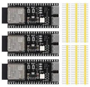 3PCS ESP32 ESP32-S3 Development Board Type-C WiFi+Bluetooth Internet of Things Dual Type-C Core Board ESP32-S3-DevKit N16R8 Development Board ESP32-S3 Module 3PCS ESP32 ESP32-S3 Development Board Type-C WiFi+Bluetooth Internet of Things Dual Type-C Core Board ESP32-S3-DevKit N16R8 Development Board ESP32-S3 Module