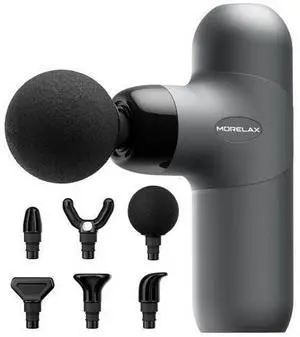 Mini Massage Gun, Percussion Muscle Massager for Back Pain Relief, Compact Sports Travel Massage Gun with 6 Massage Heads 4 Speeds, Gift for Her, Home, Athletes Mini Massage Gun, Percussion Muscle Massager for Back Pain Relief, Compact Sports Travel Massage Gun with 6 Massage Heads 4 Speeds, Gift for Her, Home, Athletes