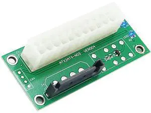 Dual Power Supply Connector Add2PSU Multiple Power Supply Adapter, Synchronous Power Board, Add 2PSU with Power LED to SATA 15 Pin Connector Dual Power Supply Connector Add2PSU Multiple Power Supply Adapter, Synchronous Power Board, Add 2PSU with Power LED to SATA 15 Pin Connector