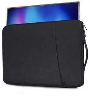 17.3 Inch Portable Monitor Sleeve Case Bag Compatible with ViewSonic Forhelp ZSCMALLS MNN Portable Monitor Carrying Pouch, Black 17.3 Inch Portable Monitor Sleeve Case Bag Compatible with ViewSonic Forhelp ZSCMALLS MNN Portable Monitor Carrying Pouch, Black