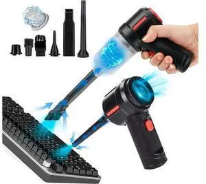 Meudeen Air Duster - Computer Vacuum Cleaner - for Keyboard Cleaning- Cordless Canned Air- Powerful - Energy-Efficient(Air-01) Meudeen Air Duster - Computer Vacuum Cleaner - for Keyboard Cleaning- Cordless Canned Air- Powerful - Energy-Efficient(Air-01)